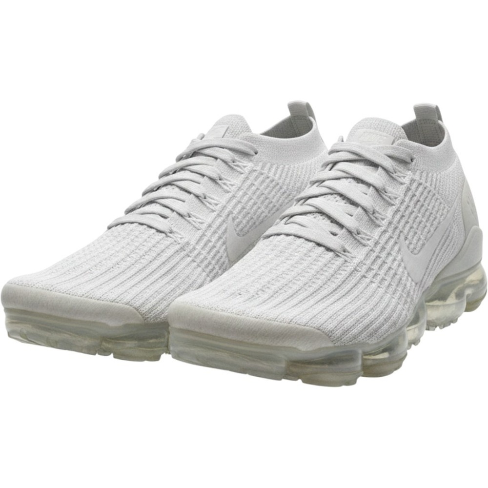 Nike Air VaporMax Flyknit 3 "Pure Platinum" White (AJ6910-100) Women's Size 8.5